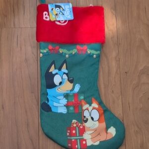 Brand New Bluey Themed Christmas Stocking